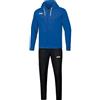 JAKO Base mit Kapuze Tuta da Jogging, Blu Reale, 38 Donna