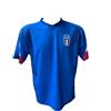 CALCIOGADGETS Maglia Italia Ufficiale F.I.G.C. Europei 2024 Home NEUTRA SENZA NOME NUMERO Replica autorizzata Nazionale Calcio Euro 24 azzurri (8 anni)