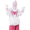 Agiyenna Y2k Donna Uomo Felpa con Cappuccio Manica Lunga Giacca con Cappuccio con Cerniera Gotica Halloween Cosplay Casual Streetwear