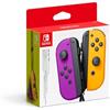 Nintendo Controller Nintendo Switch Set da 2 Joystick, Viola Neon e Arancione Neon