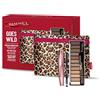 Rimmel London, Cofanetto Regalo Donna Rimmel Goes Wild, Pochette Leopardata con Mascara Wonder'Luxe + Matita Occhi Soft Kohl Kajal Jet Black + Palette Occhi Magnif'eyes Nude