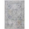 Livabliss Mayfair Tappeto Vintage Tappeto per Soggiorno, Corridoio, Cucina Tappeti Salotto Classico, Orientale, leggera Manutenzione Pelo Corto, Grande, 160x220 cm Grigio e Blu