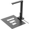 CZUR Lens 1200 Pro Scanner per Documenti Webcam, Telecamera e Visualizzatore di Documenti, Alta Risoluzione da 12MP, Scansione Fino a A4, 330DPI, Multilingue OCR per Windows e macOS