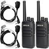 Retevis RT40 Walkie Talkie, PMR446 Radio Portatile Bidirezionale Licenza-libera, Radioamatore Analogico Digitale DMR a 48 Canali, Walkie Talkie Portatile Professionale da 2000 mAh per Sicurezza
