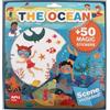 APLI Kids 19375 - Set di Adesivi Rimovibili con palcoscenico per Bambini a Partire da 3 Anni a Tema Oceano