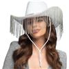 Boland - Cappello da cowboy showgirl, cappello per costumi in maschera, carnevale, feste a tema e JGA