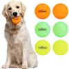Nobleza Palla Giocattolo per Cani, 6 Unitàs Palla per Cani in Gomma Solida, Giochi Cane Resistenti da Mordere, Adatto a Tutte Le Razze di Cani, Bagliore nel Buio (D6cm)