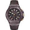 Guess Orologio Cronografo Quarzo Uomo con Cinturino in Pelle W0408G2