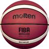 Molten Pallacanestro B7G3850 TOP Pallone da allenamento in pelle sintetica, 12 campi, misura 7