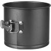 MGE World MGE - Stampo per Panettone Removibile - Acciaio al Carbonio - Doppio Rivestimento Antiaderente - Grande - Nero