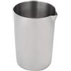 Kuuleyn Cocktail Mixing Glass, 500 ml in acciaio inossidabile argentato Cocktail Shaker Mixer Drink Mixing Glass Barman Strumenti fai da te