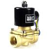 BACOENG DC 24V 3/4 Elettrico elettrovalvola Ottone Solenoid Valve per Acqua Aria Olio NC