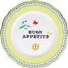 BACI MILANO Piatto Piano Buon Appetito Mamma Mia