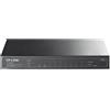 Tp Link Switch di rete 8 porte JETSTREAM con 2 Slot Sfp PoE+ Black TL SG2210P