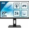 Aoc U27P2 Monitor PC 27 Pollici 4K Ultra HD 3840 x 2160 Pixel AOC