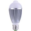 Ligege Sensore di movimento PIR bianco caldo lampadina LED rilevatore di movimento attivato E27 Lampadina per bagno/scale/porta d' ingresso/garage, E27, 7.00 wattsW 265.0 voltsV
