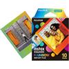 Fujifilm Instax Rainbow Border Film, Bordo Arcobaleno, Square 10 Shot