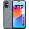 ZTE Blade A52 64GB 4 GB RAM Dual Sim Display 6.52" HD+ Slot Micro SD Fotocamera 13 Mpx Android Grigio