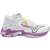 Mizuno Wave Lightning Z8 Mid White/PatricianPurple/Quince