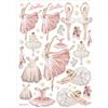 Carta di riso ballerina Stamperia