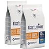 Exclusion Veterinary Diet PREZZO SPECIALE x2 Exclusion Metabolic and Mobility Pork and Fibres Medium and Large Breed 12kg
