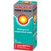 Nurofen Febbre e Dolore Bambini 200mg/5ml Ibuprofene Sospensione Orale Gusto Fragola Senza Zucchero, 100ml