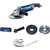 Bosch Professional Smerigliatrice Angolare GWS 24-230 JZ (2.400 watt, incl. Impu