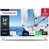 Thomson Thompson 24HG2S14CW TV 61 cm (24"") WXGA Smart TV Wi-Fi Bianco"