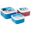 Puckator - Set di 3 Contenitori per Pranzo e Merenda M/L/XL - Volkswagen Transporter T1 - The Waves are Calling