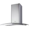 Hoover Cappa Cucina Aspirante a Parete Larghezza 60 cm Profondità 49 cm Wifi colore Acciaio - HHV67SLX Wizard