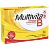 Multivitamix Vitamina B Integratore Contro Stanchezza e Rinforza Le Difese Immunitarie 30 Compresse