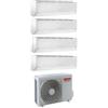 Ariston Climatizzatore Condizionatore ARISTON Quadri Split 9000+9000+9000+12000 Btu Inverter Serie ALYS PLUS Con QUAD 110 XD0B-O R-32 WI-FI OPTIONAL 9+9+9+12 A+/A+
