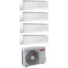 Ariston Climatizzatore Condizionatore Quadri 9+9+9+12 Inverter Ariston Alys Plus R32 9000+9000+9000+12000 Btu Quad 110 Xd0c-o R32