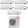 Samsung Climatizzatore Condizionatore Samsung Penta Split Inverter Serie Windfree Elite 7000+7000+7000+7000+9000 Con AJ100TXJ5KG - R-32 Wi-Fi Integrato 7+7+7+7+9 A++/A+