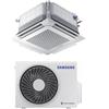 Samsung Climatizzatore Condizionatore Samsung A 4 Vie Mini A Cassetta Inverter Windfree 12000 Btu AC035RNNDKG A++/A+ Con Pannello e Comando a Filo