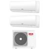 Riello Climatizzatore Condizionatore RIELLO Dual Split 9+12 Serie AARIA PLUS Inverter Con 250 PI R-32 CON AARIA MULTI WI-FI OPTIONAL 9000+12000 A++/A+