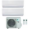 Daikin Climatizzatore Condizionatore DAIKIN Dual Split Serie SIESTA Da 9000+9000 Btu Inverter Con 2AMXF40A R-32 Wi-Fi Optional 9+9 A++/A+