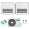 Hisense Climatizzatore Condizionatore Hisense Dual 9+9 A Console Akt Da 9000+9000 Btu Con Esterna 2amw52u4rxc In R32 A++ E Comando Remoto