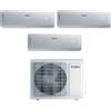 Vaillant Climatizzatore Condizionatore Vaillant Trial Split Inverter serie CLIMAVAIR PLUS VAI 8 9+12+12 con VAF8-070W3NO R-32 9000+12000+