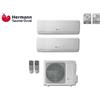 Hermann Saunier Duval Climatizzatore Condizionatore Saunier Duval Dual 12+12 Modello Vivair Uni-comfort Da 12000+12000 Btu Con Sdh 19-050 Mc2no In R32