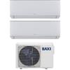 Baxi Condizionatore Climatizzatore Baxi Dual Split Inverter Astra R32 7000+9000 BTU Con LSGT40-2M Wi-Fi Optional