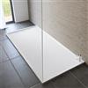 DEGHI Piatto doccia 80x160 cm bianco effetto pietra riducibile - Block