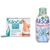 Kilocal PANCIA PIATTA Compresse + Drenante Forte Gusto Tè Verde 1 pz Set