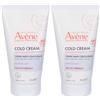AVENE Cold Cream Mani 2x50 ml Crema