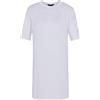 Armani Exchange Sustainable, Classic Fit Abito Casual, Bianco, S Donna