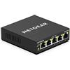 NETGEAR Switch Ethernet Plus 5 Porte GS305E - Supporto VLAN, QoS, Switch Gigabit per Ufficio, Funzionamento Silenzioso, Montaggio Desktop o a Parete