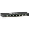 NETGEAR Switch PoE 16 porte Unmanaged GS316P, Switch Ethernet Gigabit con 16 PoE+ a 115 W, montaggio desktop o a parete