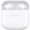 Huawei FreeBuds SE 2, Durata della Batteria fino a 40 Ore, IP54 Resistenti a Polvere e Schizzi, Connessione Robusta Bluetooth 5.3, Audio Stabile, IOS e Android, Bianco