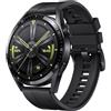 HUAWEI Watch GT 3 46 mm SmartWatch, Batteria di Lunga Durata, Monitoraggio SpO2, AI Running Coach, Monitoraggio Frequenza Cardiaca, Oltre 100 Modalità di Allenamento, Versione Italiana, Nero