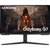 Samsung Monitor Gaming Odyssey G7 (S28BG702), Flat, 28'', 3840x2160 (UHD 4K), HDR 400, IPS, 144Hz, 1ms, FreeSync Premium Pro, HDMI, USB, Dislay Port, Ingresso Audio, WiFi, Bluetooth, Casse, HAS, Pivot